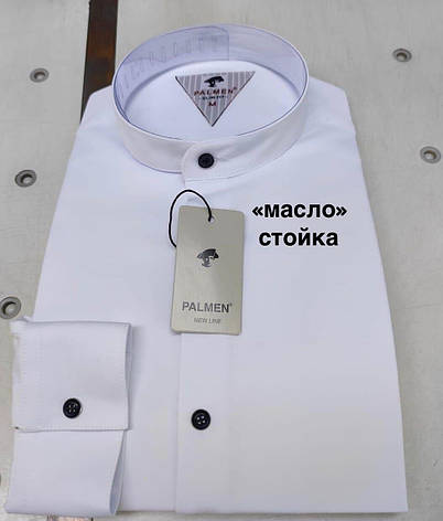 Чоловіча сорочка з довгим рукавом Palmen/slim/масло-стійка, фото 2
