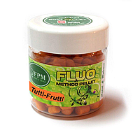 Мягкий пеллетс пенотесто FPM FLUO Baits Tutti-Frutti Тутти-Фрутти банка 8мм 50г