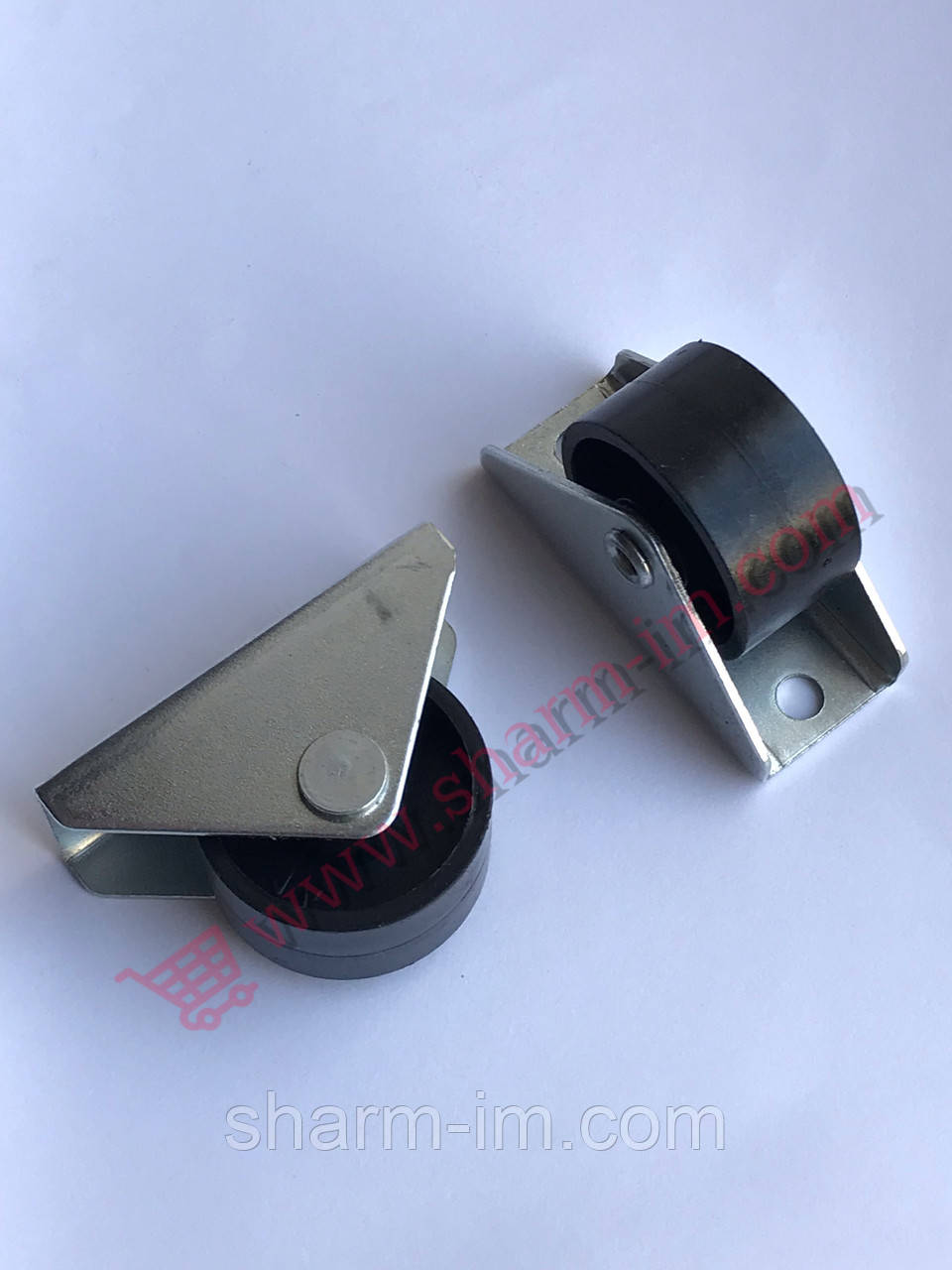 Ролик меблевий D-30 мм Пластиковий h-32,5 мм