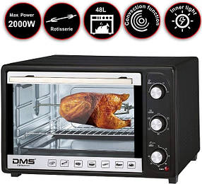 Духовка електрична піч DMS OKR-48D 2000 Вт 48 л Germany