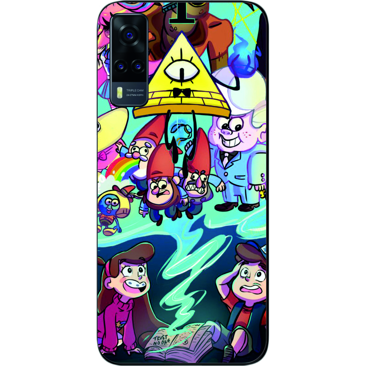 Силіконовий чохол для Vivo Y31 з картинкою Гравити Фолз