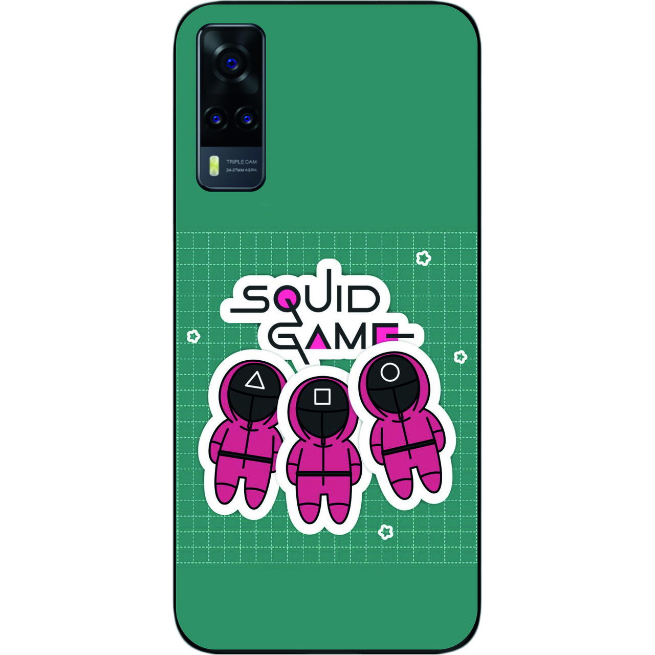 Силіконовий чохол для Vivo Y31 з картинкою Гра в Солдати кальмара