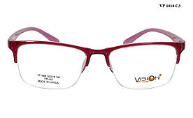 Червона жіноча оправа для окулярів (зроблено в Кореї) можемо вставити лінзи за рецептом