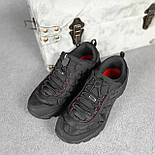 Зимові кросівки-черевики Merrell Ice Cup осінь-зима термо чорні з червоним. Живе фото, фото 2