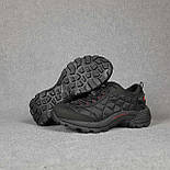 Зимові кросівки-черевики Merrell Ice Cup осінь-зима термо чорні з червоним. Живе фото, фото 4