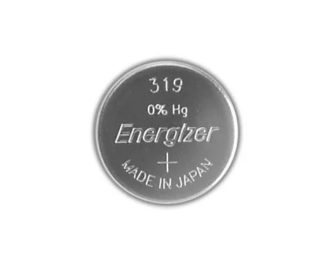 Батарейка ENERGIZER Silver Oxide V319 SR527SW/SR64 (AG0+)