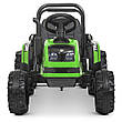 Дитячий електромобіль трактор із причепом John Deere M 4419EBLR-5 (MP3, SD, USB, мотори 2x35W, акум.12V9AH), фото 8