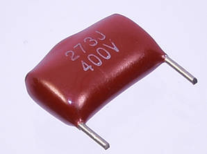 Конденсатор 27nF 400V ±5% CL21 (273J400V)