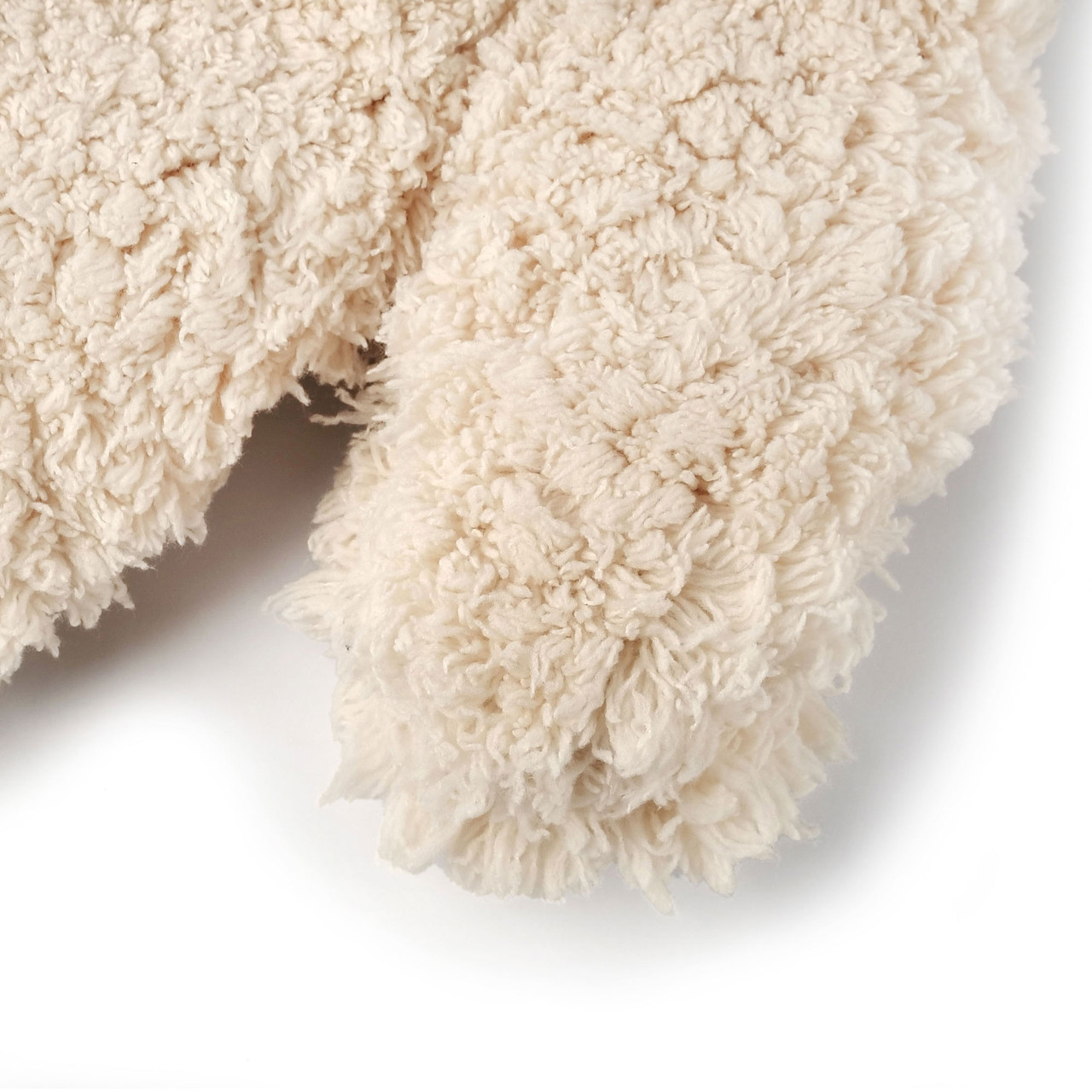 Рукавица плюшево-микрофибровая для мойки авто - MaxShine Plush Microfiber Wash Mitt 650 gsm бежевый (1140001B) - фото 3 - id-p1455263089