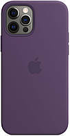 Силиконовый чехол-накладка Apple Silicone Case for iPhone 12 Pro Max, Amethyst (HC)(A)