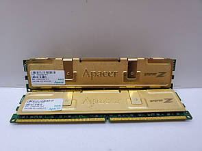Оперативная память Apacer 4Gb Kit (2x2Gb) DDR2 800Mhz PC2-6400 cl5
