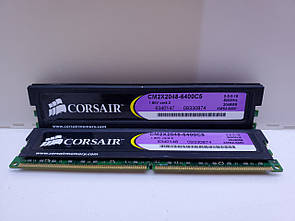 Оперативная память Corsair 4Gb Kit (2x2Gb) ddr2 PC2-6400
