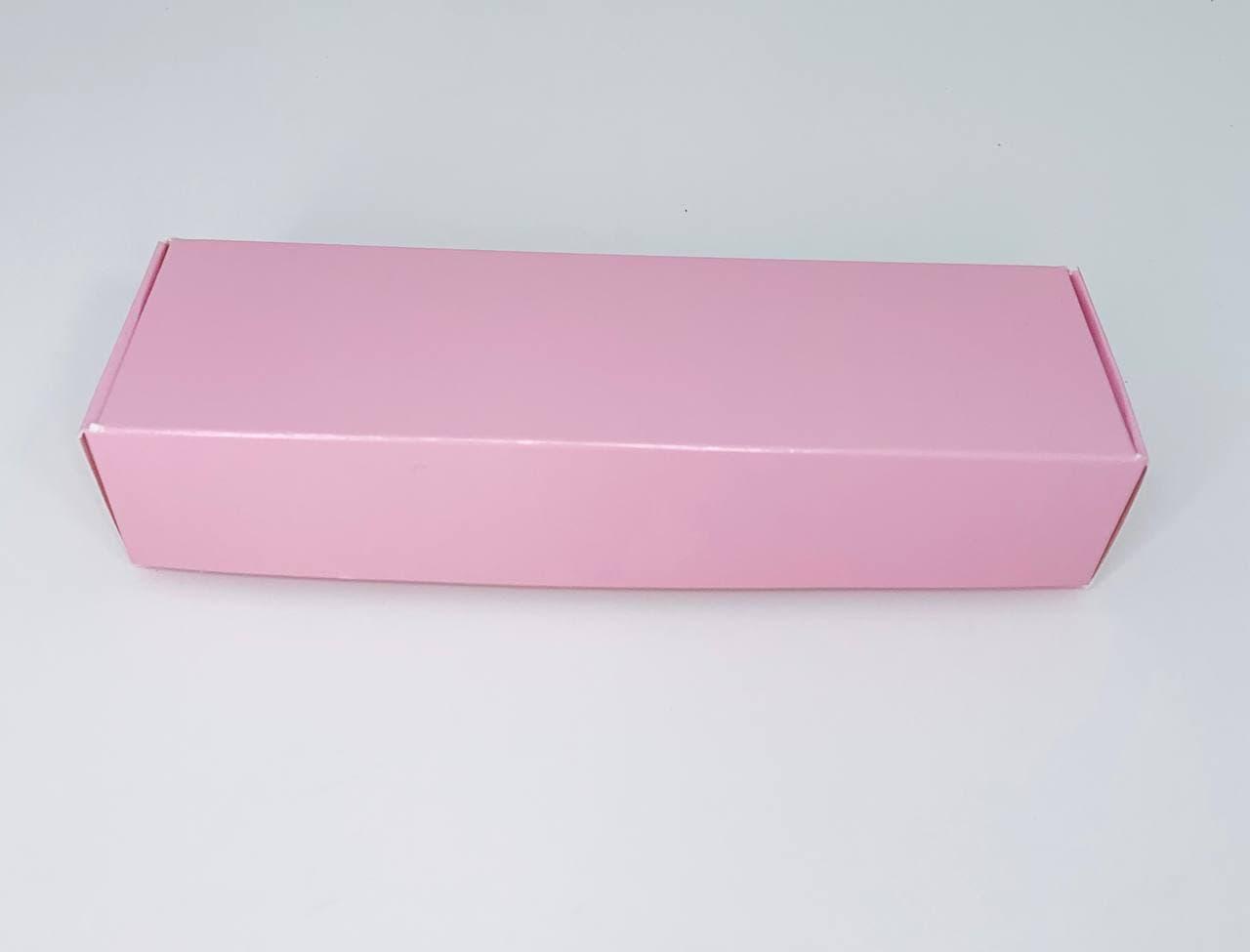 Коробка для макаронс на 7 штук рожева, 190*57*38, фото 1