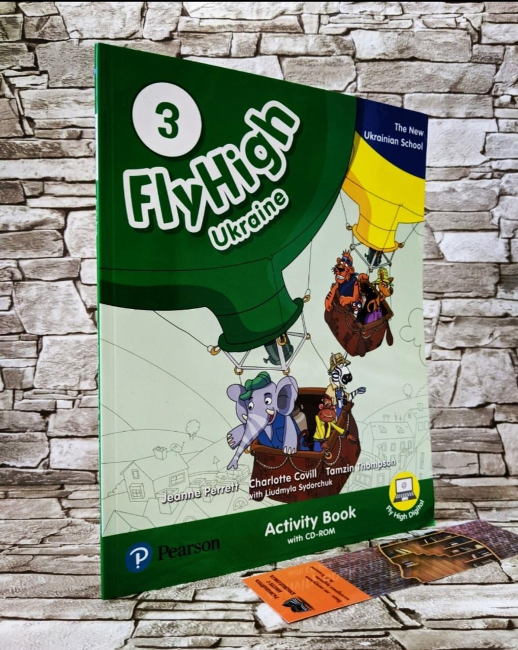 Книга Англійська мова для початкових класів "Fly High 3 WB" Pearson