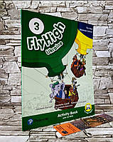 Книга Английский язык для начальных классов "Fly High Ukraine 3 Activity Book +CD" Pearson