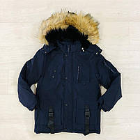 Куртки з хутром для хлопчика оптом, Seagull, 4-12 років, арт. CSQ-65121, фото 2
