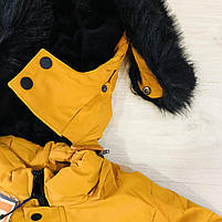 Куртки з хутром для хлопчика оптом, Seagull, 4-12 років, арт. CSQ-65121, фото 5