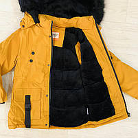 Куртки з хутром для хлопчика оптом, Seagull, 4-12 років, арт. CSQ-65121, фото 6