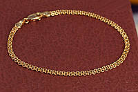 Браслет Xuping Jewelry бісмарк 20 см 3 мм золотистий