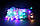 Гірлянда світлодіодна 100LED кольорова з білим дротом, фото 2