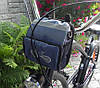 Велосумка багатофункціональний органайзер на кермо (чорний), фото 4