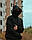 Вітрівка-анорак чоловіча OGONPUSHKA Shadow чорна, фото 3
