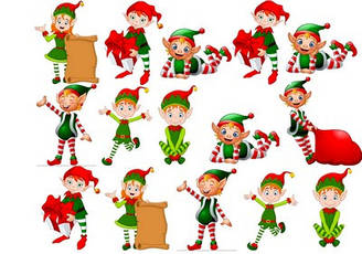 Вафельна картинка для кексиків, капкейків "Новий Рік", (лист А4) 74