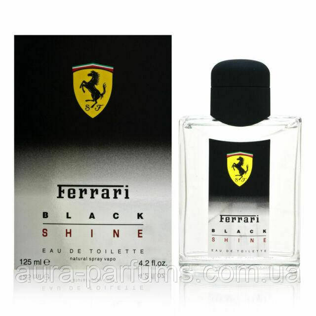 Чоловічі парфуми Ferrari Black Shine Туалетна вода 125 ml/мл