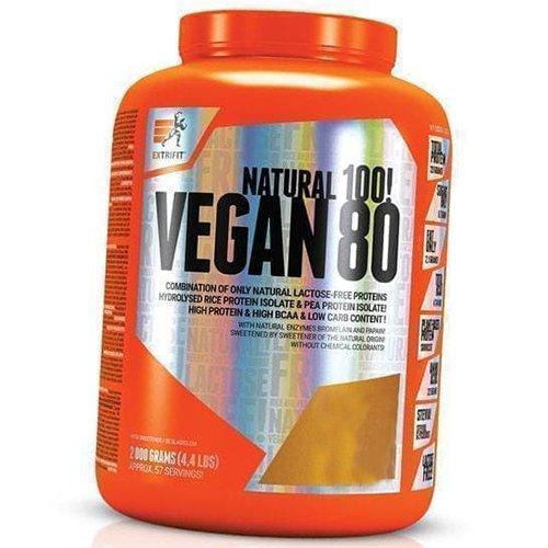 Рослинний протеїн Extrifit Vegan 80 2000 грам Горіх