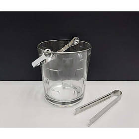 Відро для льоду з щипками Stenson R-87846 1л