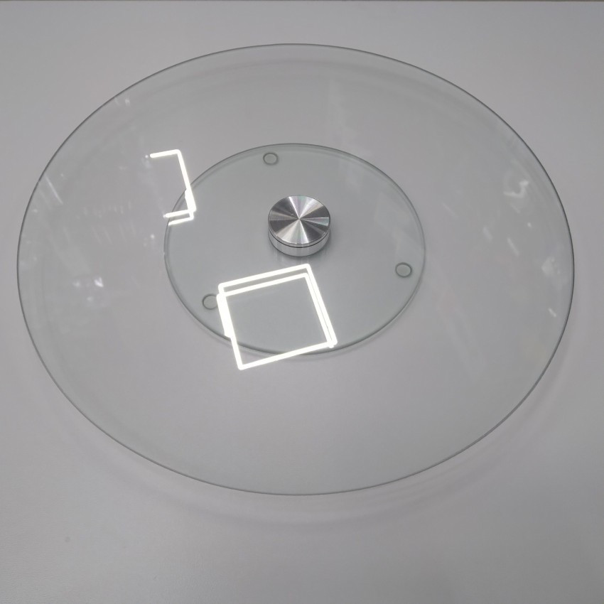 Підставка скляна, що крутиться, Stenson 32 см R-17596, фото 1