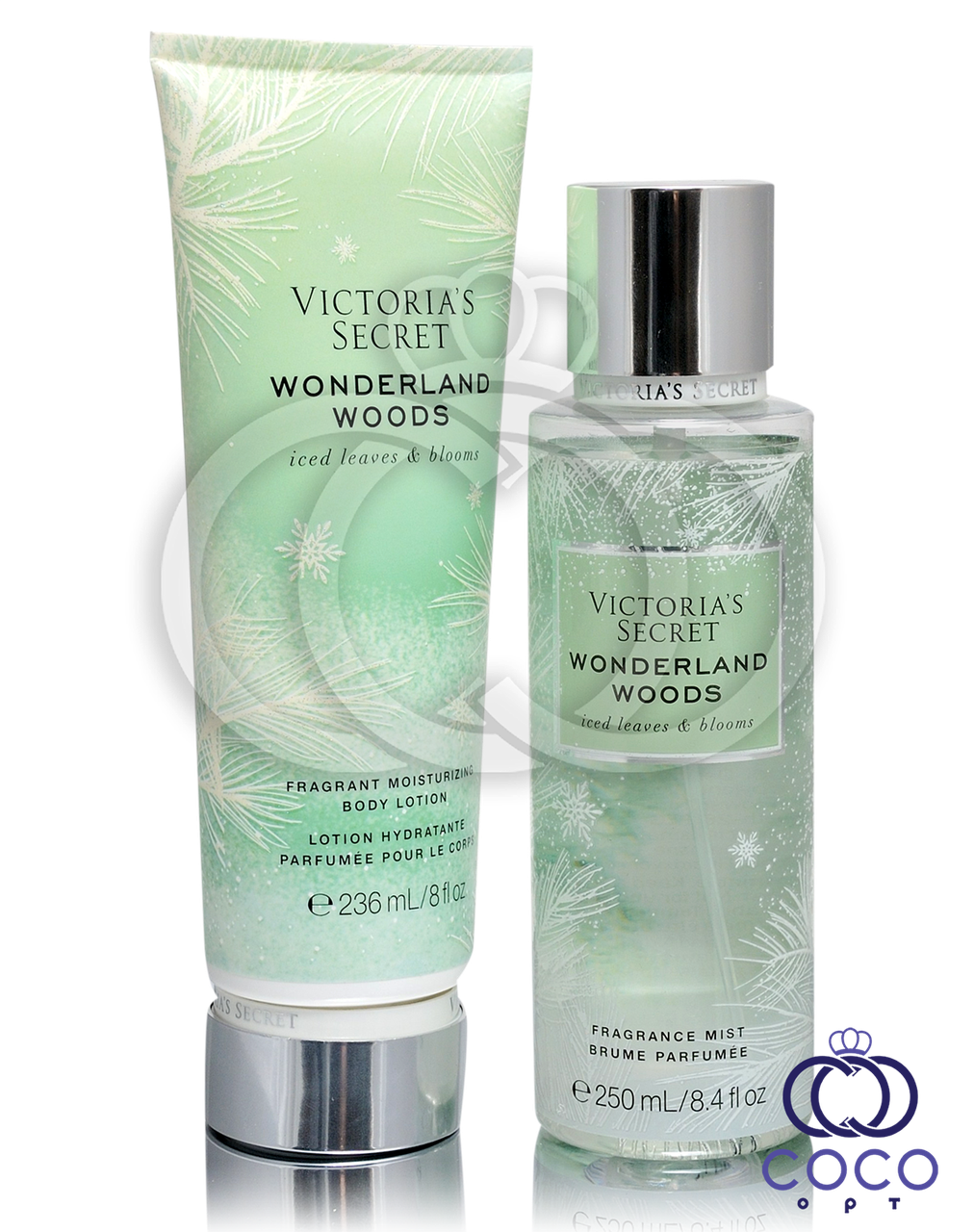 Парфюмированный набор Victoria`s Secret лосьон и спрей для тела Wonderland Woods (ОРИГИНАЛЬНОЕ КАЧЕСТВО)