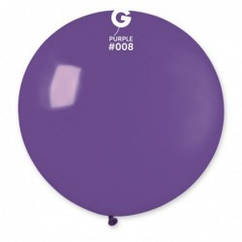 Куля Гігант G220 31"/80 см Пастель Фіолетовий 08