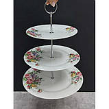 Етажерка 3-ярусна кругла Madelaine Astera A05142-S03, фото 3