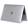Чохол пластикова накладка для макбук Apple Macbook Air M1 2020-2021 13,3" (А2337) - прозора, фото 3