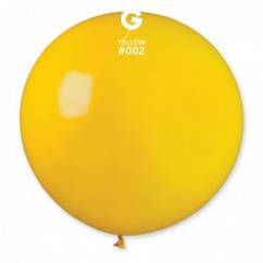 Куля Гігант G220 31"/80 см Пастель Жовтий 02