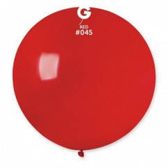 Куля Гігант G220 31"/80 см Пастель Червоний 45