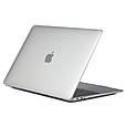Чохол пластикова накладка для макбука Apple Macbook Air M1 13,3" (A1932/A2179/А2337) — прозорий + подарунок, фото 3