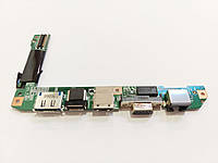 Б/У Плата USB HDMI VGA Board кнопка питания (включения) для ноутбука Medion Akoya S5612 (MS-16C10)