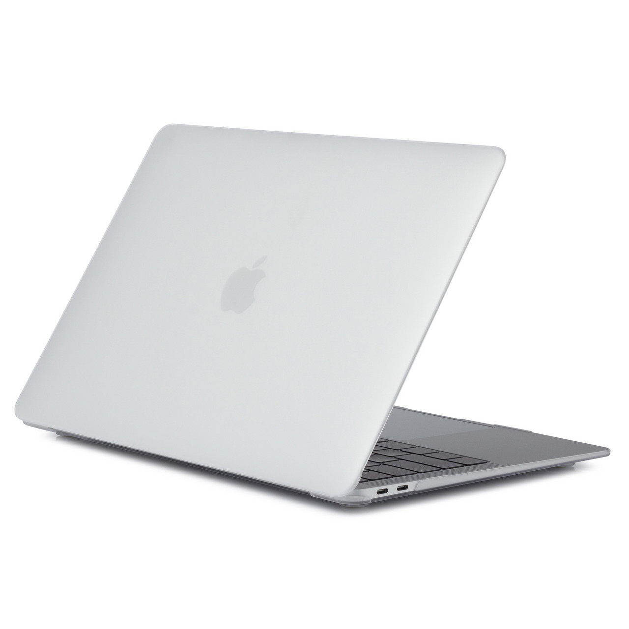 Чохол пластикова накладка для макбука Apple Macbook Air M1 13,3" (A1932/A2179/А2337) — Прозорий матовий, фото 1