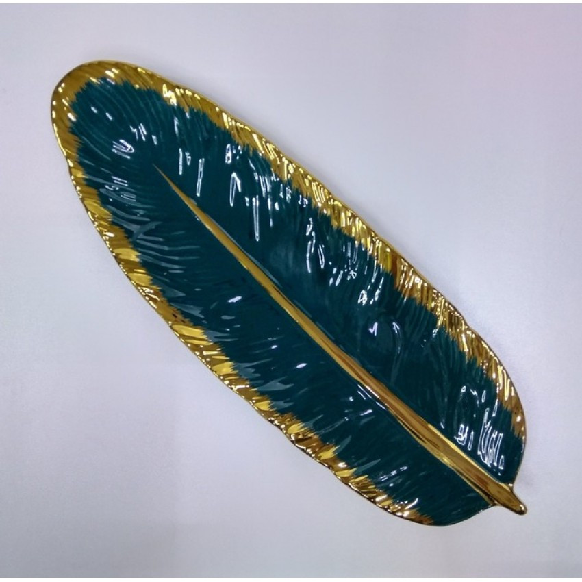 OLens Зелене перо DL21022527 10х26х1.5 см, фото 1