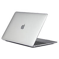 Чехол пластиковая накладка для макбука Apple Macbook Air M1 2020-2021 13,3'' (А2337) - прозрачная