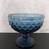 Набір креманок 300 мл BLUE 6 шт 2610-2/9030 DZS A-PLUS, фото 3