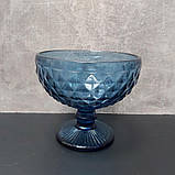 Набір креманок 300 мл BLUE 6 шт 2610-2/9030 DZS A-PLUS, фото 5