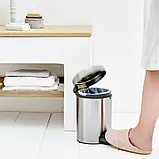 Бак для сміття з педаллю Brabantia Pedal Bin 3 л 113222, фото 6