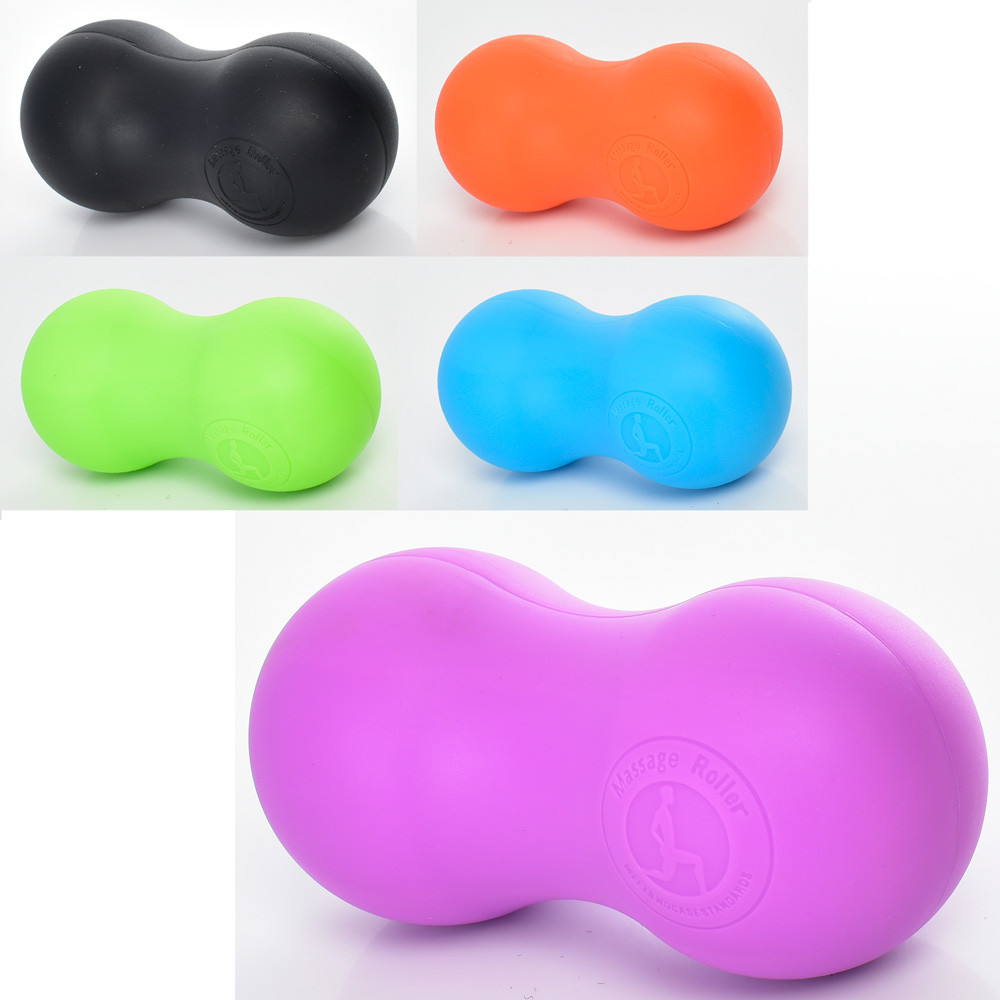 Масажний м'яч подвійний Duo Massage Ball масажер для спини, силікагель