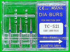 Стоматологічні алмазні бори 3 шт. EX - 12 MANI (EX - 12 MANI 3 psc. DIA-BURS)