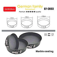 Набор форм для выпечки German Family GF-CK03 с антипригарным покрытием