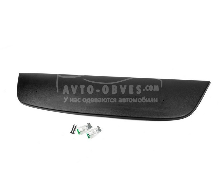 Зимова накладка Volkswagen Touran 2003-2006 – тип: верхня частина – колір: матований