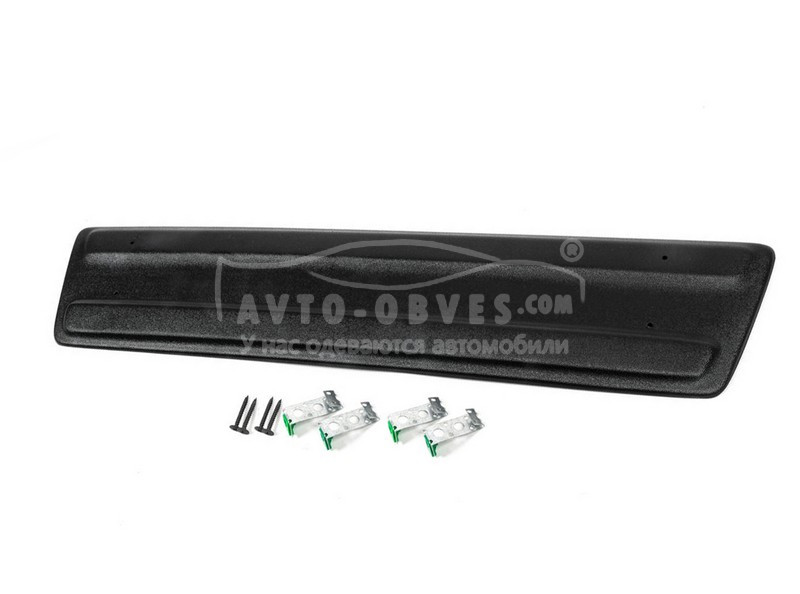 Зимова накладка Renault Trafic 2006-2015 – тип: нижня частина – колір: матований, фото 1